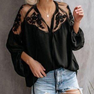 Carisolo Lace Blouse